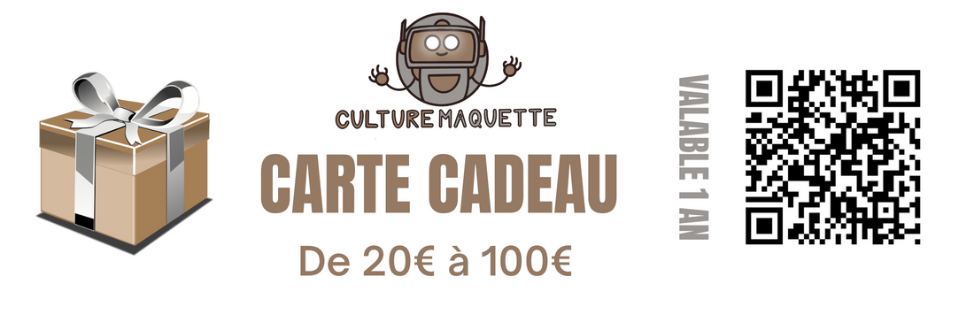 CULTURE MAQUETTE - BLOG - SUPER CARTE CADEAU