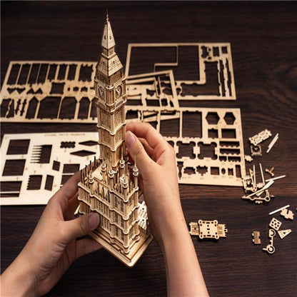 BIGBEN - CULTURE MAQUETTE - EXPERT MAQUETTE BOIS et METAL - ROBOTIME