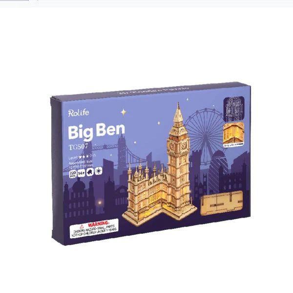 BIGBEN - CULTURE MAQUETTE - EXPERT MAQUETTE BOIS et METAL - ROBOTIME