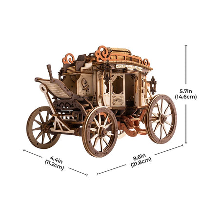 LE CARROSSE - CULTURE MAQUETTE - EXPERT MAQUETTE BOIS et METAL - DIY - ROBOTIME