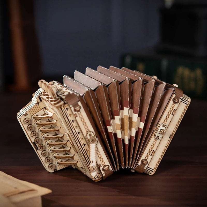 ACCORDEON - CULTURE MAQUETTE - EXPERT MAQUETTE BOIS et METAL - DIY - ROBOTIM