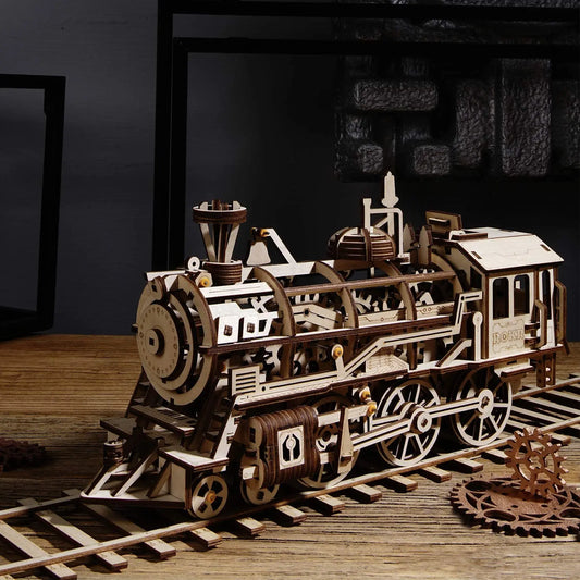 LA LOCOMOTIVE - CULTURE MAQUETTE - EXPERT MAQUETTE BOIS et METAL - DIY - ROBOTIME