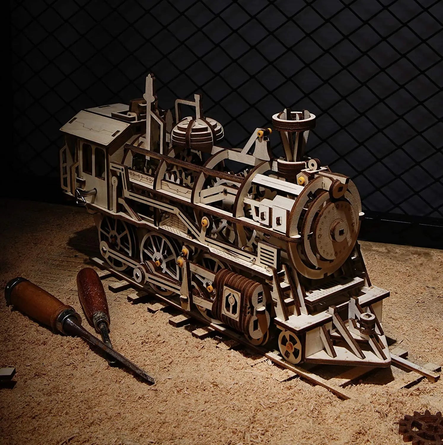 LA LOCOMOTIVE - CULTURE MAQUETTE - EXPERT MAQUETTE BOIS et METAL - DIY - ROBOTIME