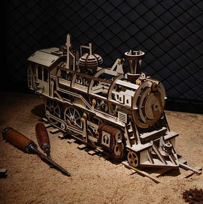 LA LOCOMOTIVE - CULTURE MAQUETTE - EXPERT MAQUETTE BOIS et METAL - DIY - ROBOTIME