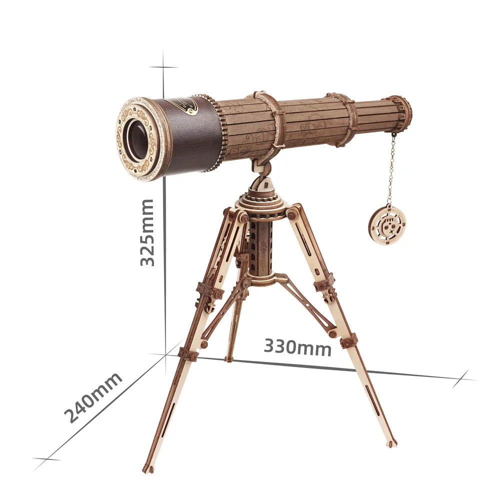 TELESCOPE - CULTURE MAQUETTE - EXPERT MAQUETTE BOIS et METAL - DIY - ROBOTIME