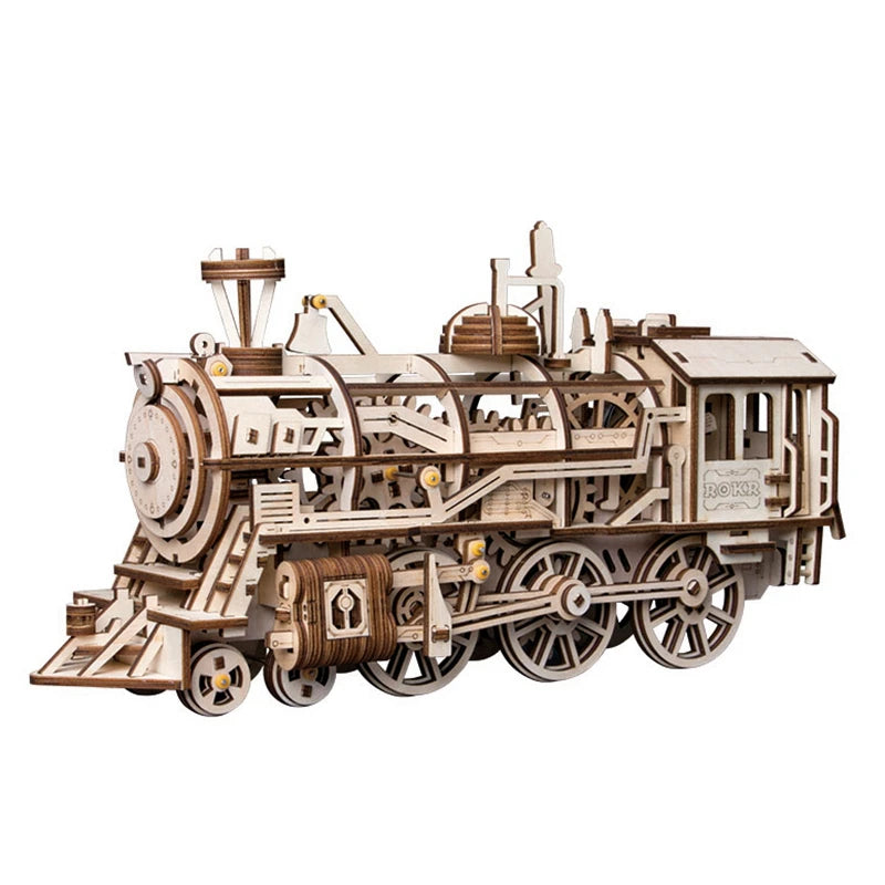 LA LOCOMOTIVE - CULTURE MAQUETTE - EXPERT MAQUETTE BOIS et METAL - DIY - ROBOTIME 