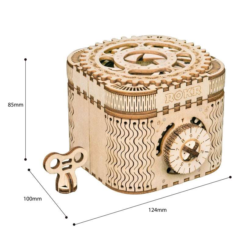 BOITE A TRESOR - CULTURE MAQUETTE - EXPERT MAQUETTE BOIS et METAL - ROBOTIME