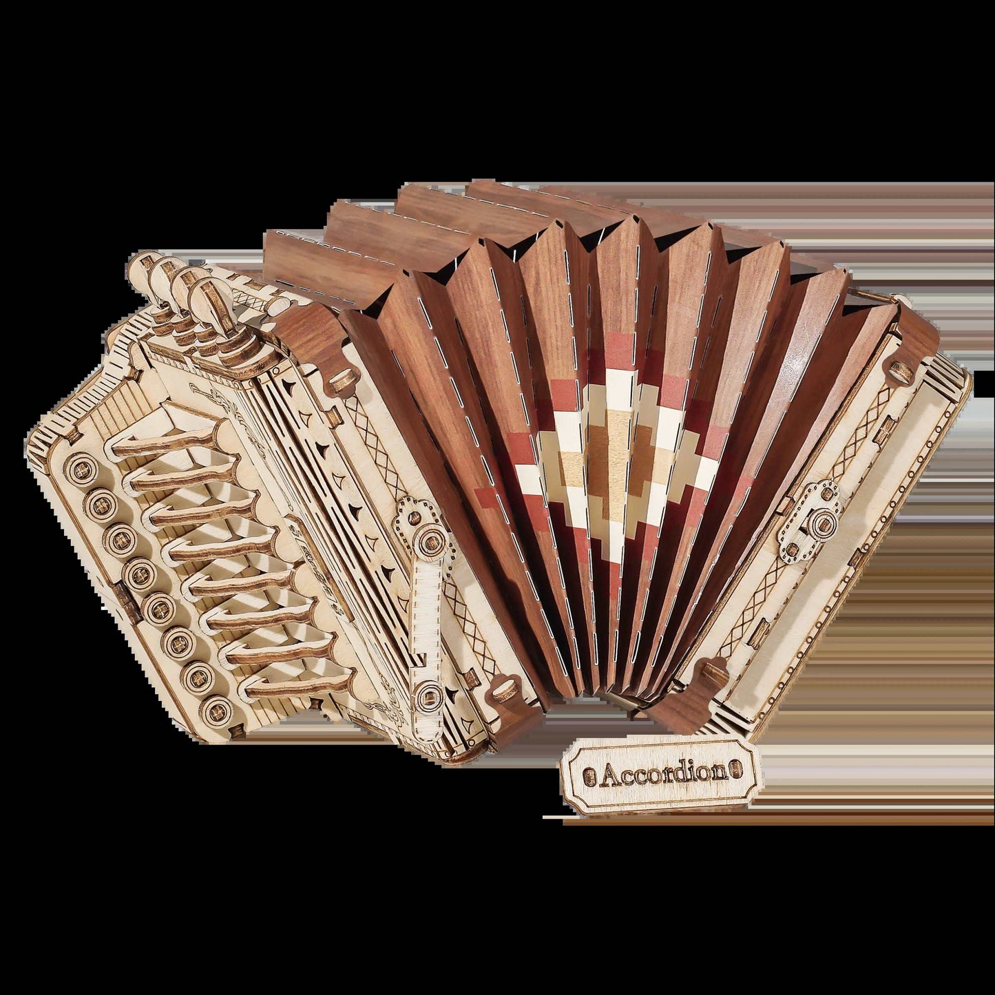 ACCORDEON - CULTURE MAQUETTE - EXPERT MAQUETTE BOIS et METAL - DIY - ROBOTIM