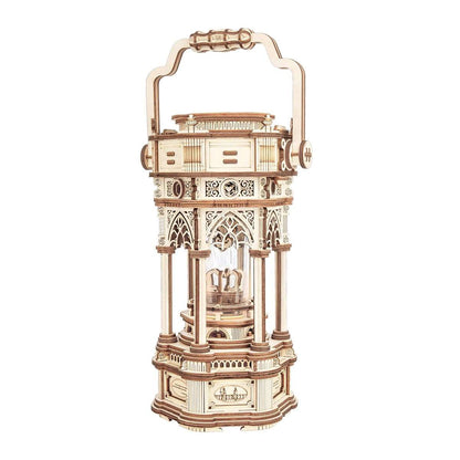 Lampe Victorienne en bois DIY puzzle 3D CULTURE MAQUETTE - ROBOTIME