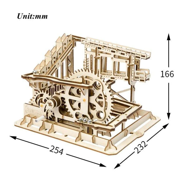 CIRCUIT A BILLE COG COASTER - CULTURE MAQUETTE - EXPERT MAQUETTE BOIS et METAL - DIY - ROBOTIME