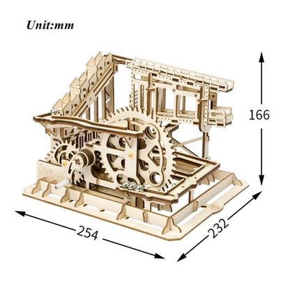 CIRCUIT A BILLE COG COASTER - CULTURE MAQUETTE - EXPERT MAQUETTE BOIS et METAL - DIY - ROBOTIME