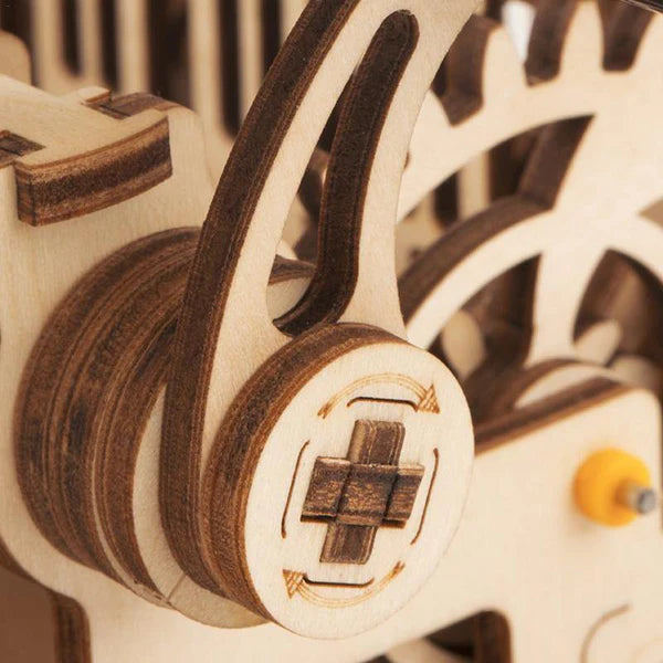 CIRCUIT A BILLE COG COASTER - CULTURE MAQUETTE - EXPERT MAQUETTE BOIS et METAL - DIY - ROBOTIME