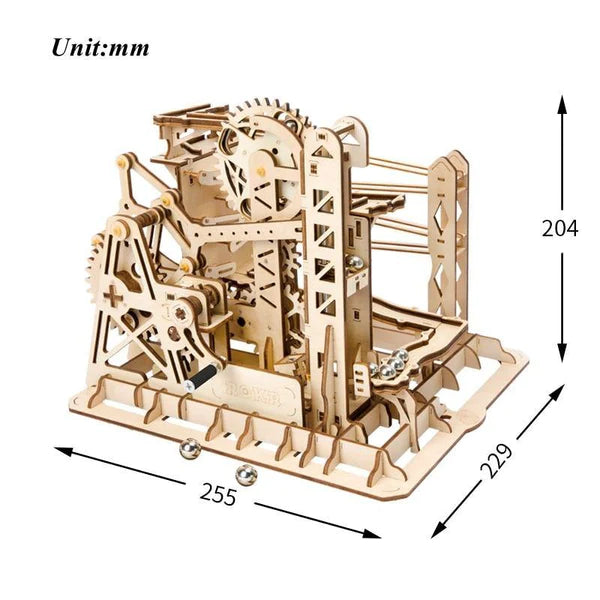 CIRCUIT A BILLE LIFT COASTER - CULTURE MAQUETTE - EXPERT MAQUETTE BOIS et METAL - DIY - ROBOTIME