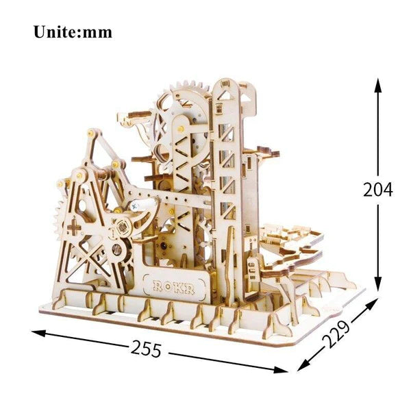 CIRCUIT A BILLE TOWER COASTER - CULTURE MAQUETTE - EXPERT MAQUETTE BOIS et METAL - DIY - ROBOTIME