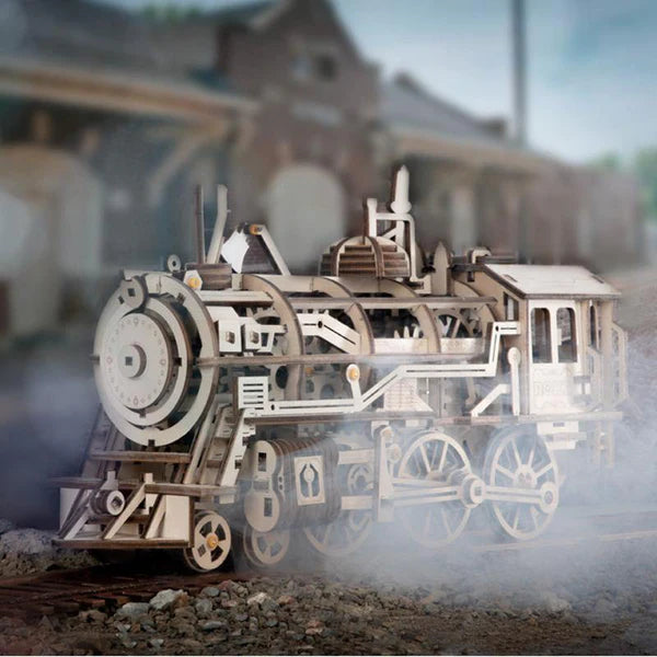 LA LOCOMOTIVE - CULTURE MAQUETTE - EXPERT MAQUETTE BOIS et METAL - DIY - ROBOTIME