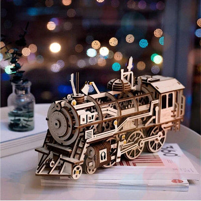 LA LOCOMOTIVE - CULTURE MAQUETTE - EXPERT MAQUETTE BOIS et METAL - DIY - ROBOTIME