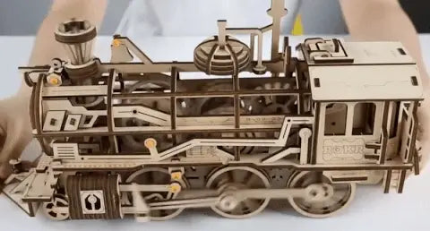 LA LOCOMOTIVE - CULTURE MAQUETTE - EXPERT MAQUETTE BOIS et METAL - DIY - ROBOTIME