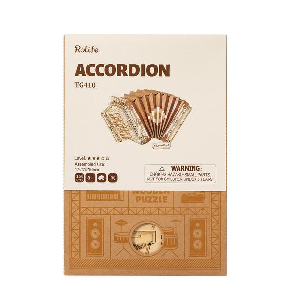 ACCORDEON - CULTURE MAQUETTE - EXPERT MAQUETTE BOIS et METAL - DIY - ROBOTIM