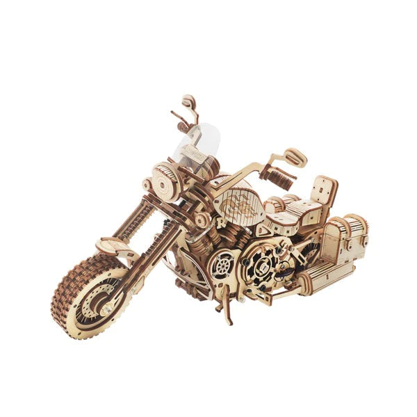 MOTO MODELE CRUISER - CULTURE MAQUETTE - EXPERT MAQUETTE BOIS et METAL - DIY - ROBOTIME