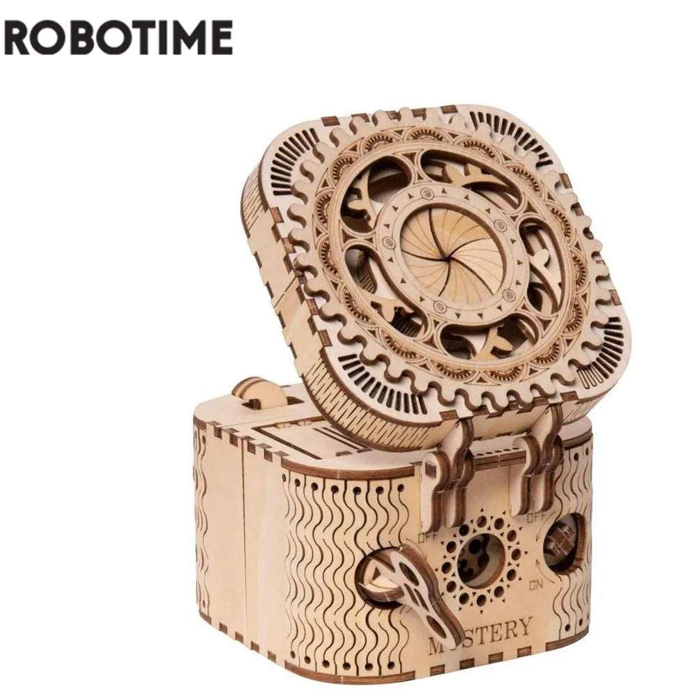 BOITE A TRESOR - CULTURE MAQUETTE - EXPERT MAQUETTE BOIS et METAL - ROBOTIME