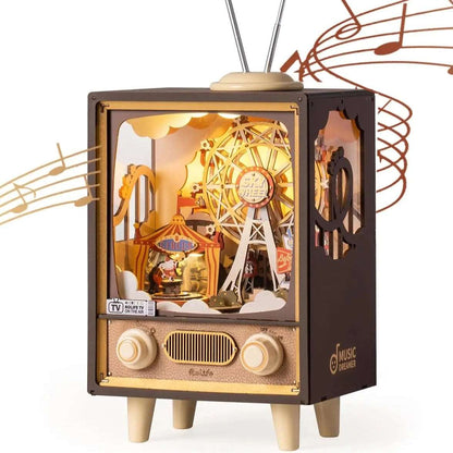 TELEVISEUR SUNSET CARNAVAL - CULTURE MAQUETTE - EXPERT MAQUETTE BOIS et METAL - DIY - ROBOTIME