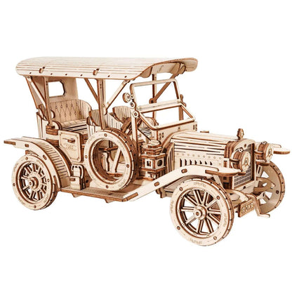 VOITURE VINTAGE - CULTURE MAQUETTE - EXPERT MAQUETTE BOIS et METAL - DIY - ROBOTIME