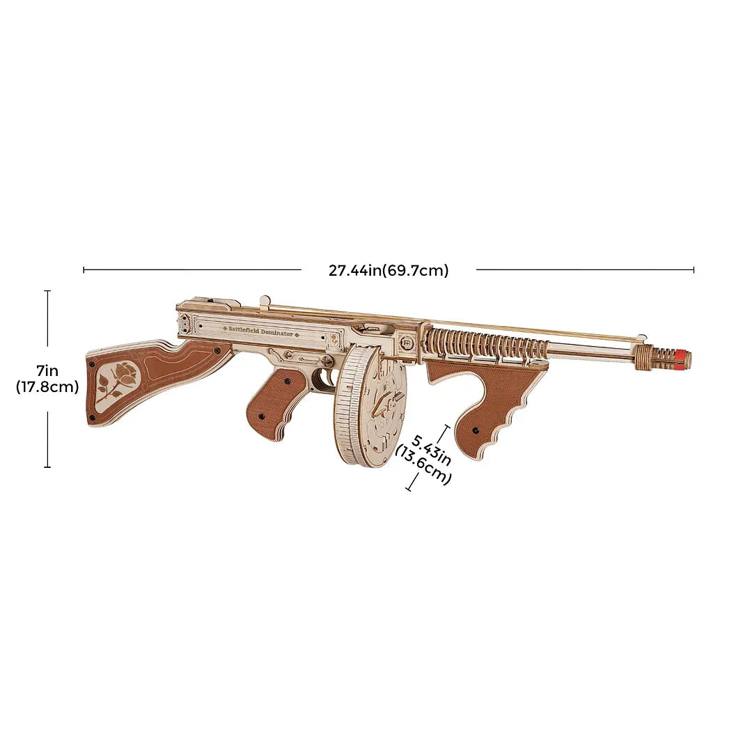 FUSIL THOMPSON - CULTURE MAQUETTE - EXPERT MAQUETTE BOIS et METAL - DIY - ROBOTIME