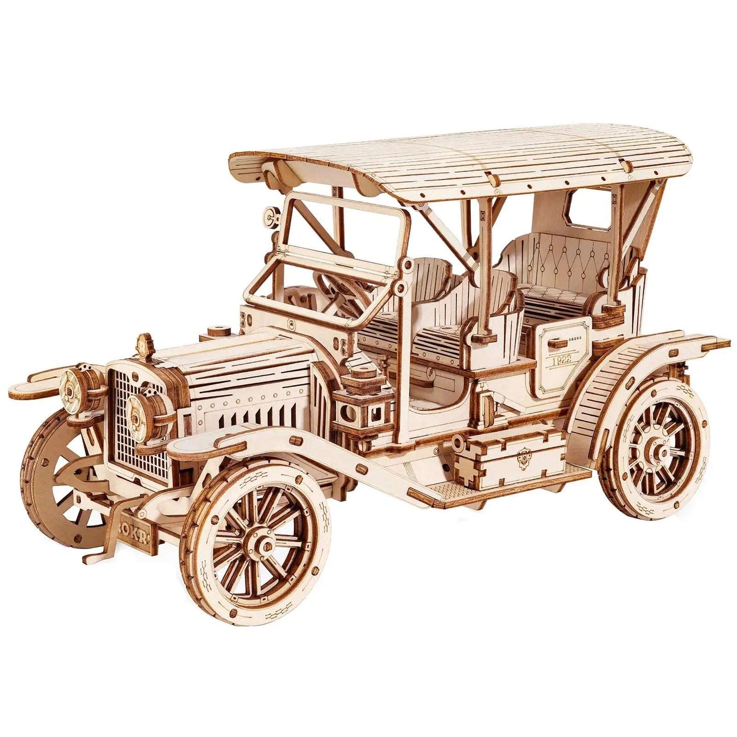 VOITURE VINTAGE - CULTURE MAQUETTE - EXPERT MAQUETTE BOIS et METAL - DIY - ROBOTIME