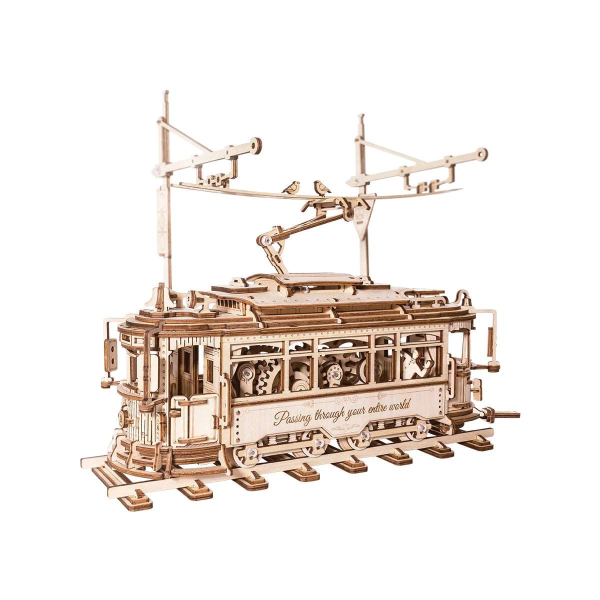 LE TRAM -  CULTURE MAQUETTE - EXPERT MAQUETTE BOIS et METAL - DIY - ROBOTIME