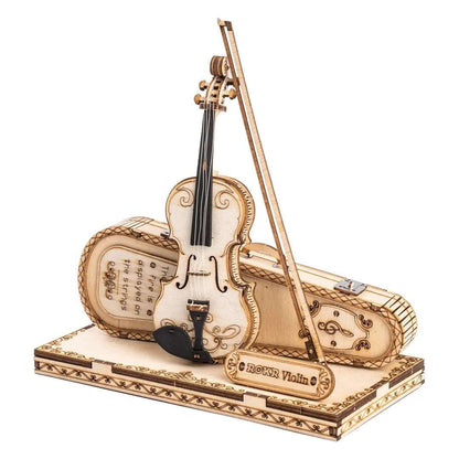 VIOLON CAPRICE - CULTURE MAQUETTE - EXPERT MAQUETTE BOIS et METAL - DIY - ROBOTIME