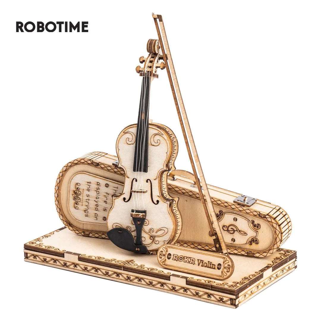 VIOLON CAPRICE - CULTURE MAQUETTE - EXPERT MAQUETTE BOIS et METAL - DIY - ROBOTIME