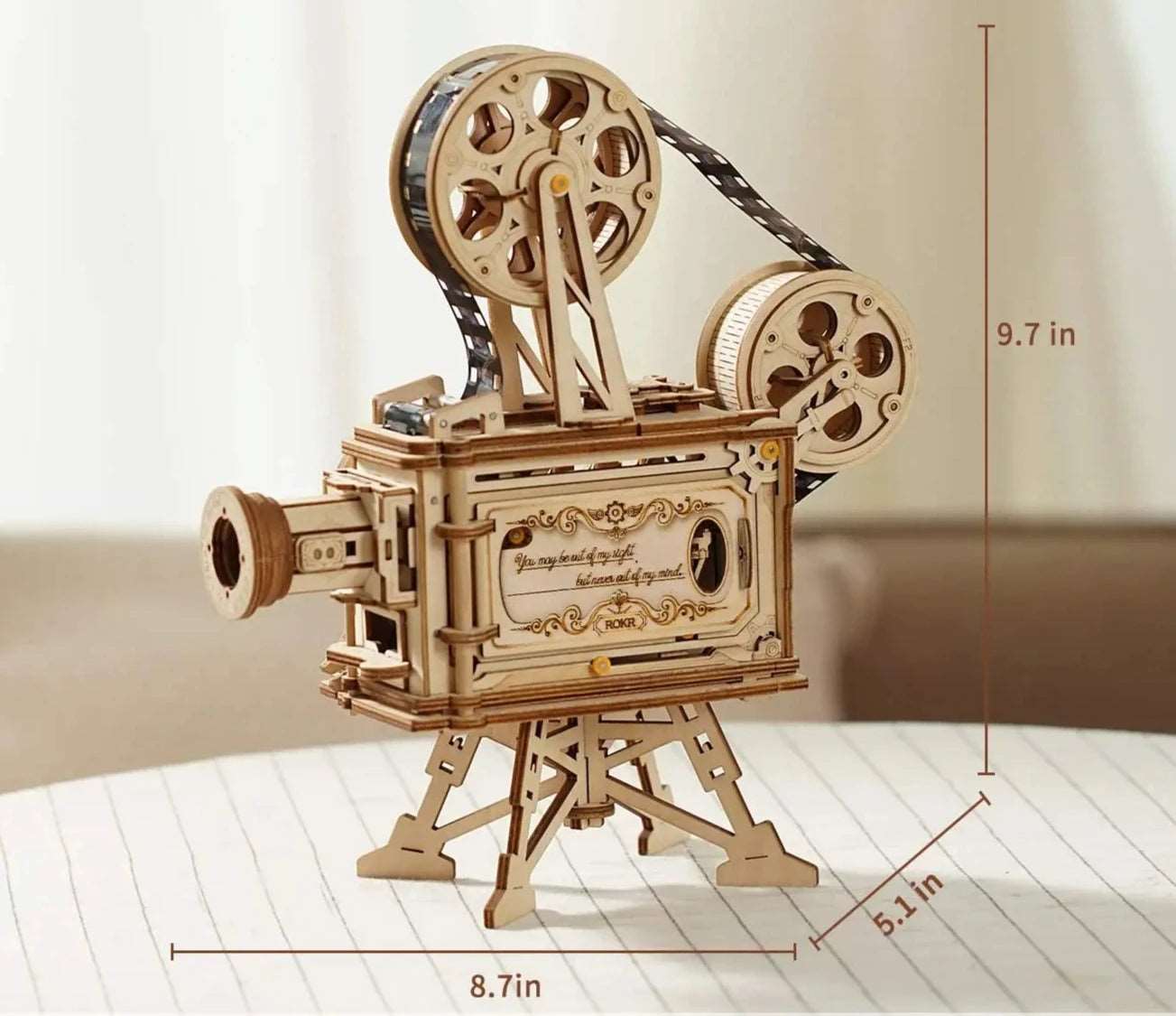 CAMERA RETRO - CULTURE MAQUETTE - EXPERT MAQUETTE BOIS et METAL - ROBOTIME